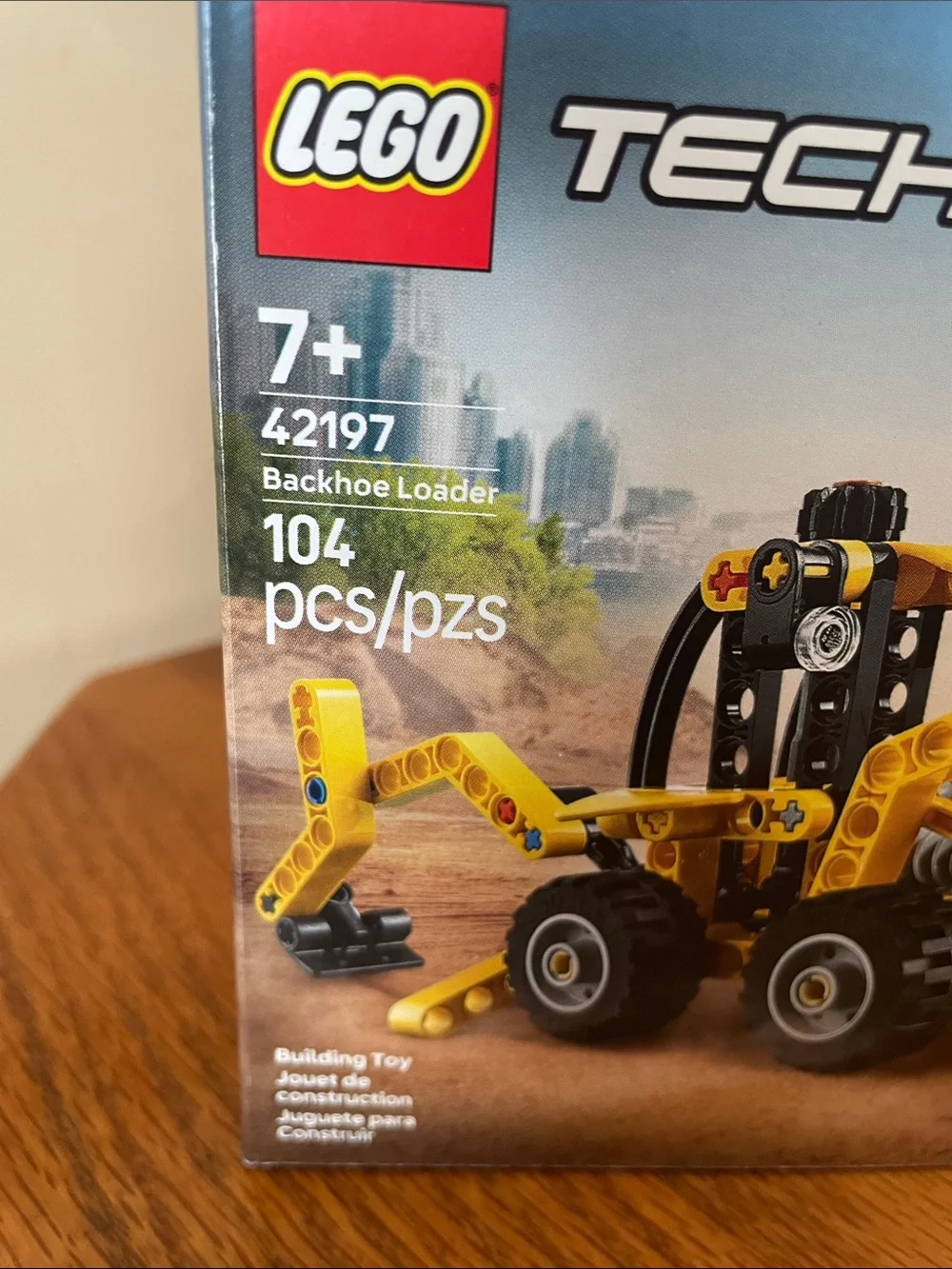 NIB Lego Technic Backhoe Loader & Lego Marvel Spider-Man Car